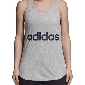 Gray Adidas Racerback tank